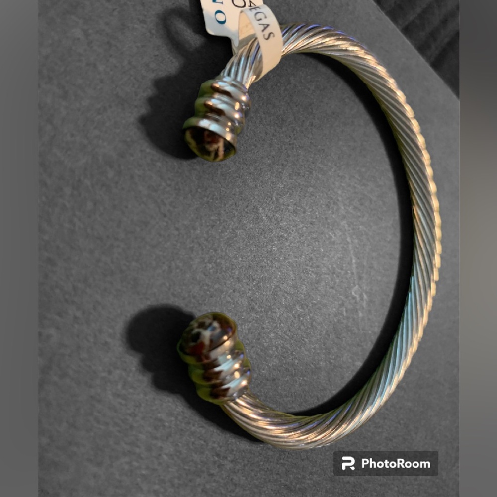 New Steel Hearts Cuff Bracelet